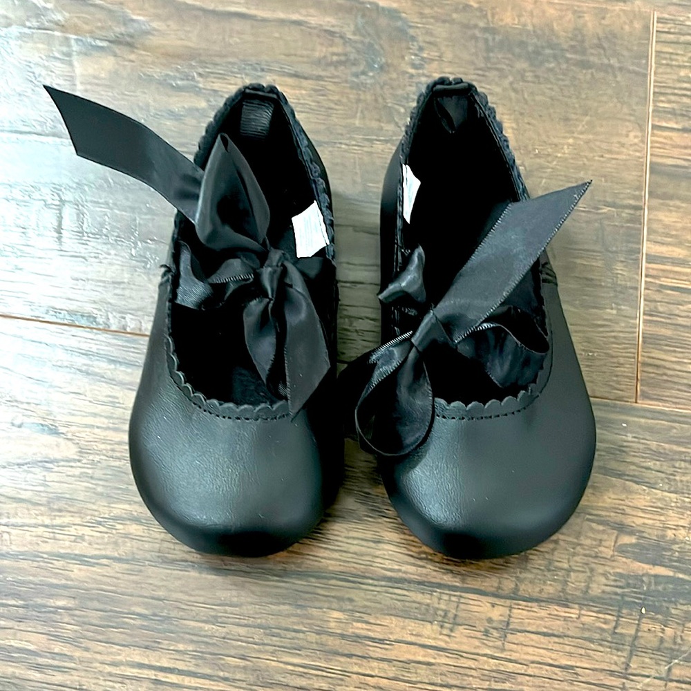Brand new baby dress shoes - Black - 5
